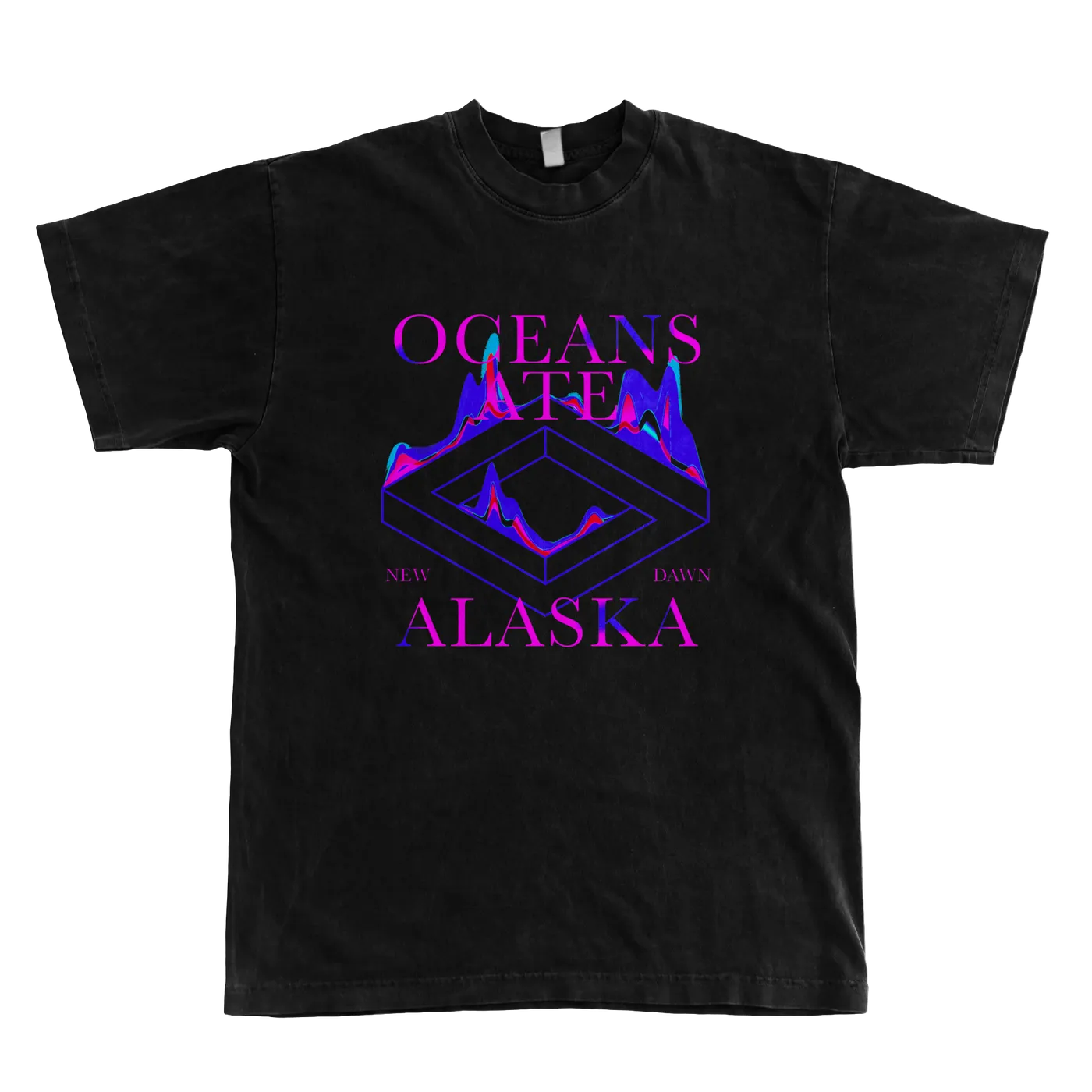 Oceans Ate Alaska "Disparity Flames" T-Shirt