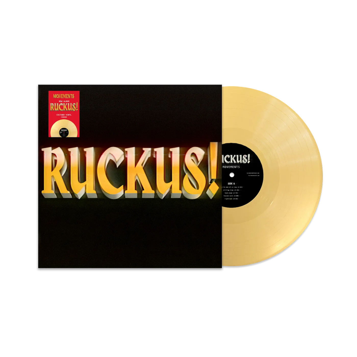 Movements "RUCKUS!" Custard Vinyl