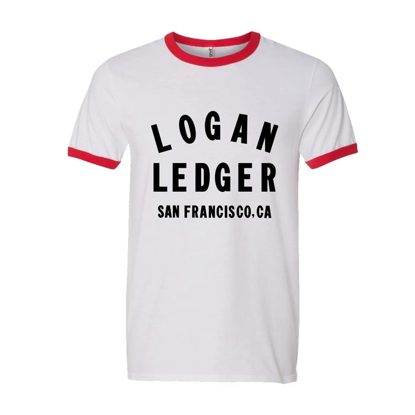 Logan Ledger San Francisco Ringer Tee