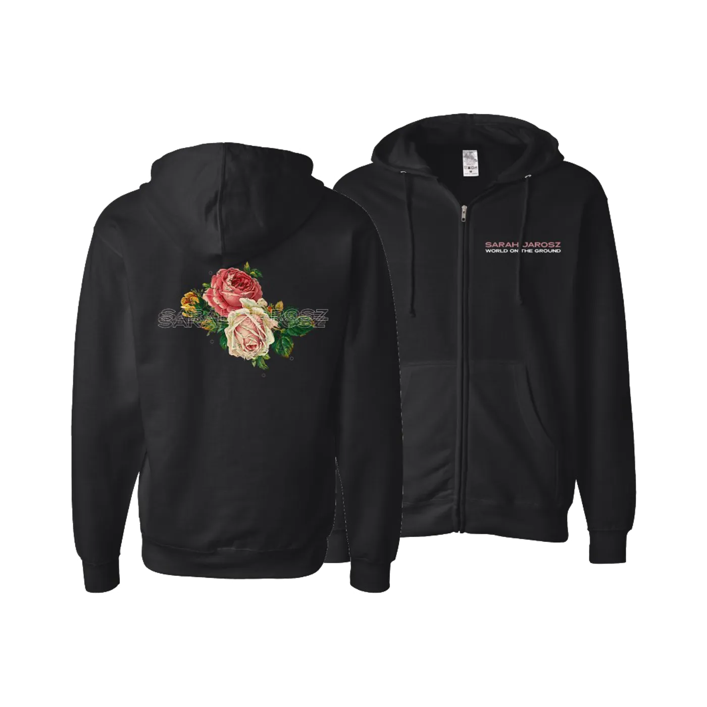 Sarah Jarosz World on the Ground Black Hoodie