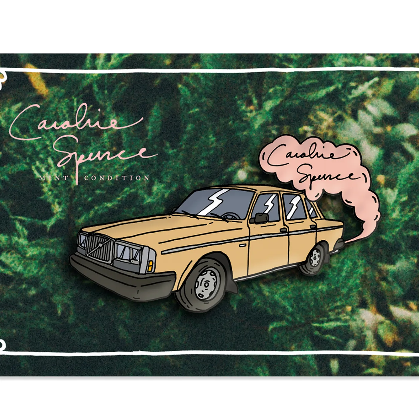 Caroline Spence Station Wagon Enamel Pin