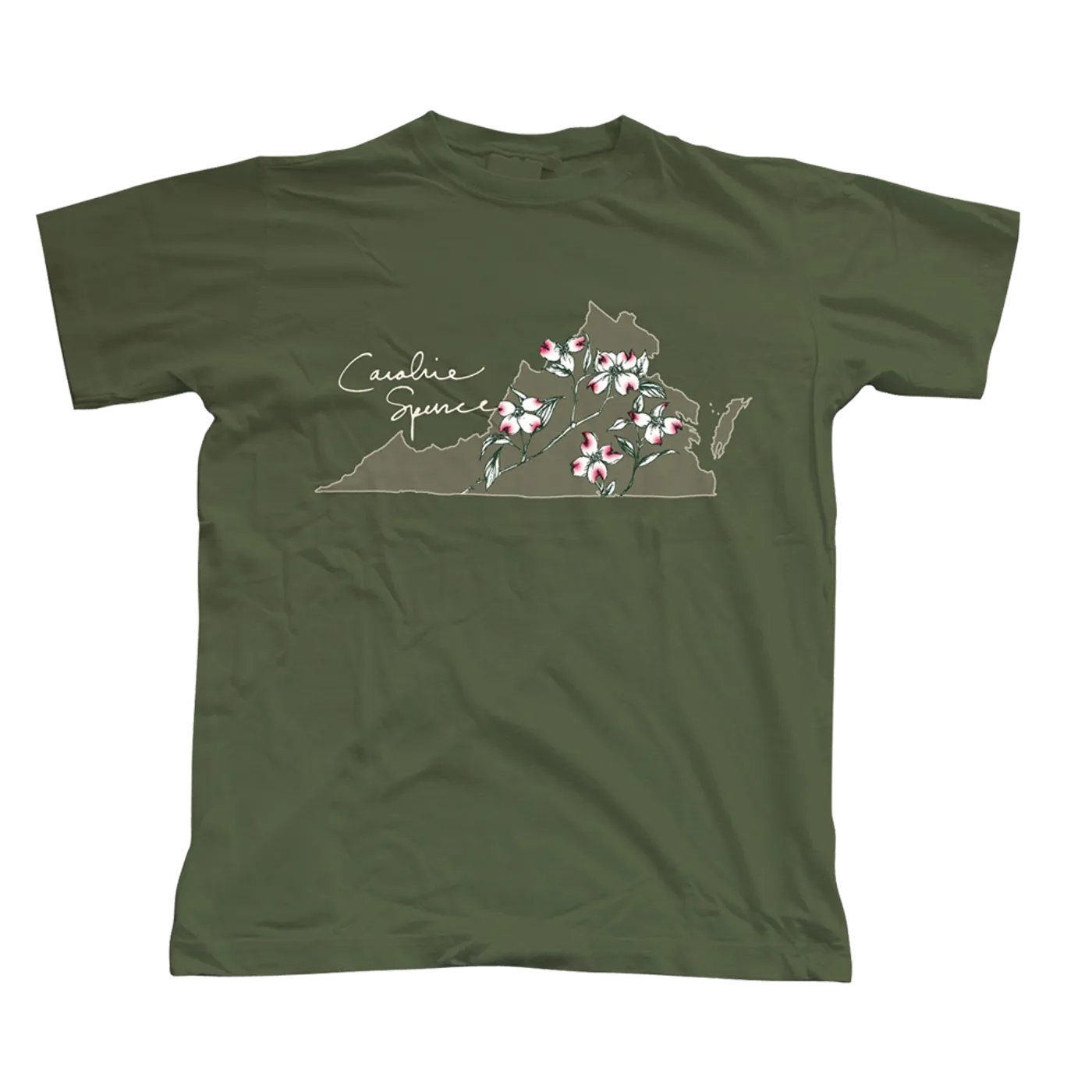 Caroline Spence Virginia Flower Tee
