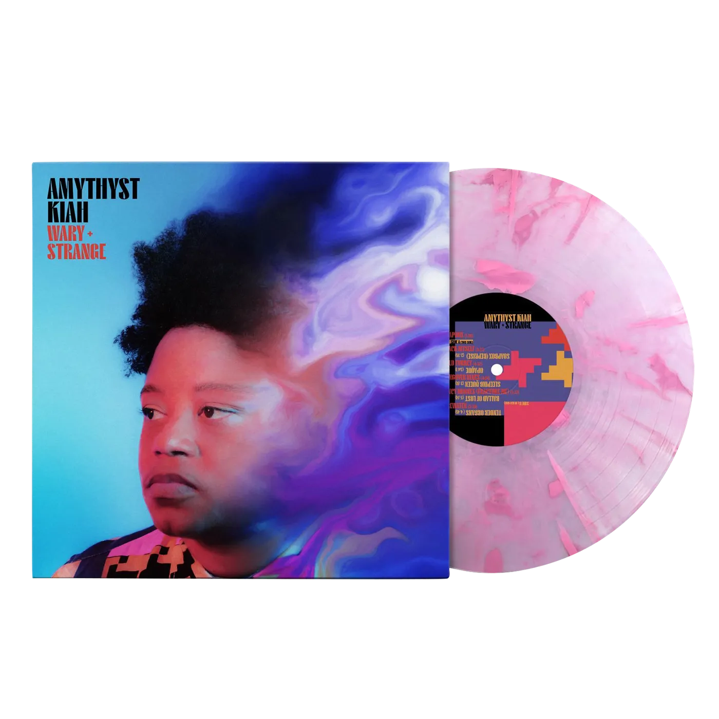 Amythyst Kiah "Wary + Strange" SIGNED or UNSIGNED Pink Illusion LP (Vinyl)