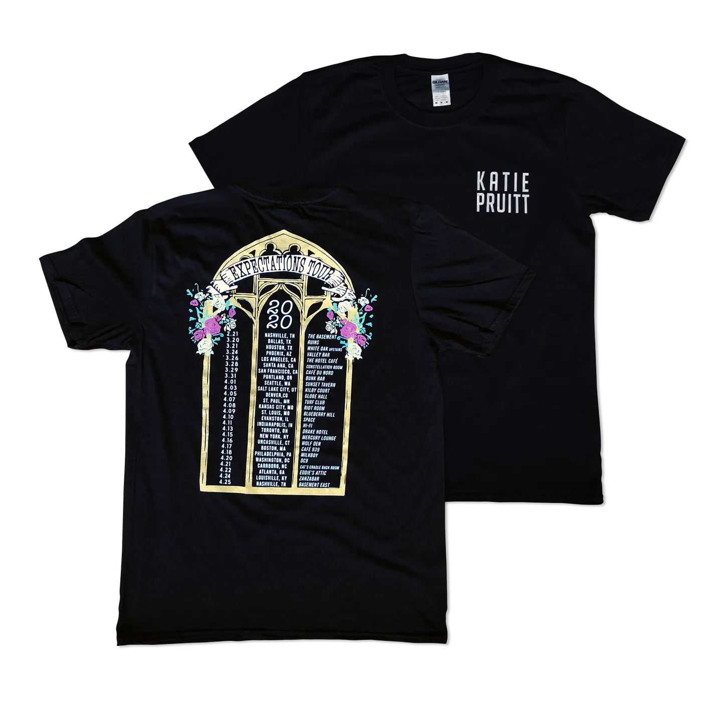 Katie Pruitt Black Expectations Tour T-Shirt