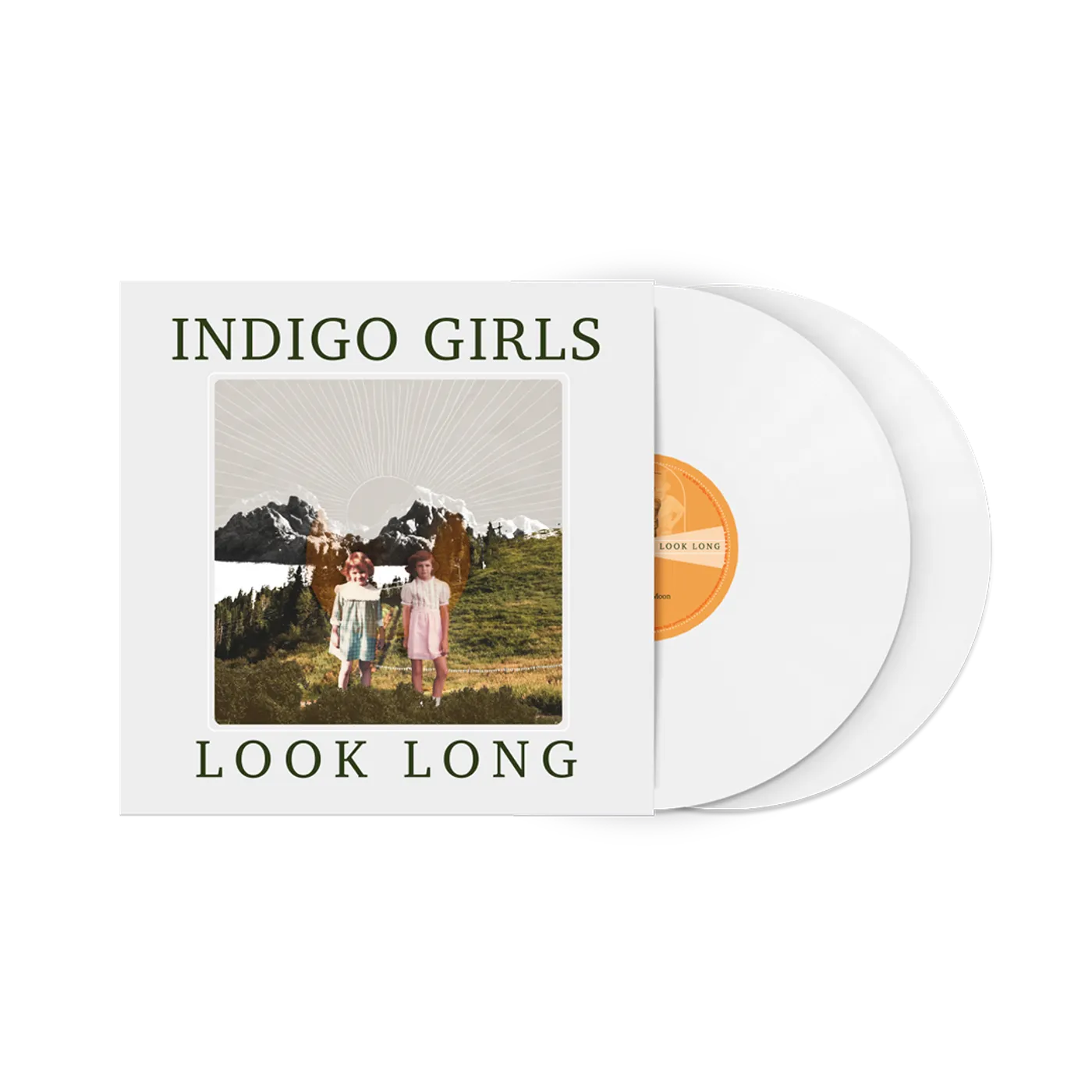 Indigo Girls Look Long Opaque White Vinyl 2xLP