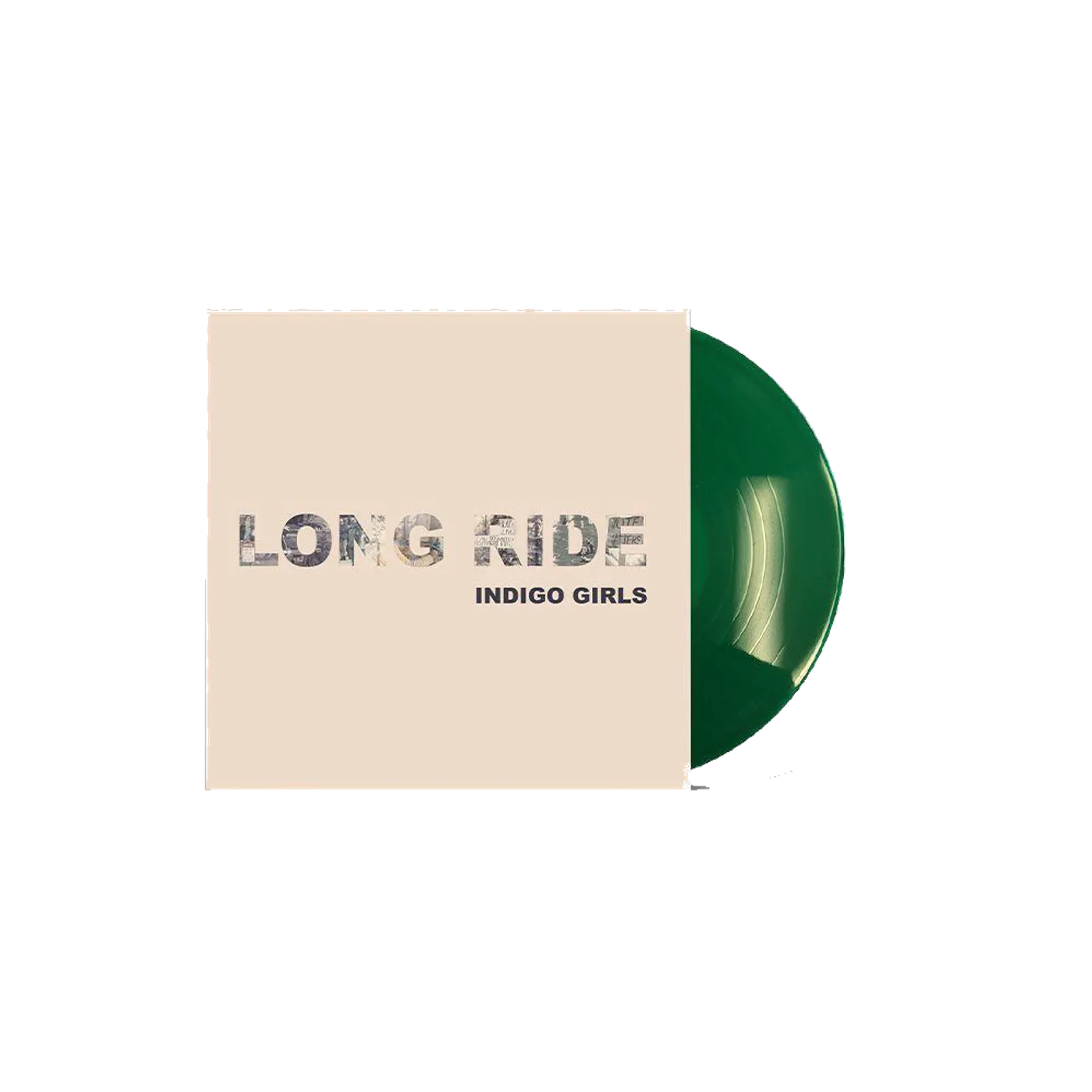 Indigo Girls Long Ride Green Vinyl 7"