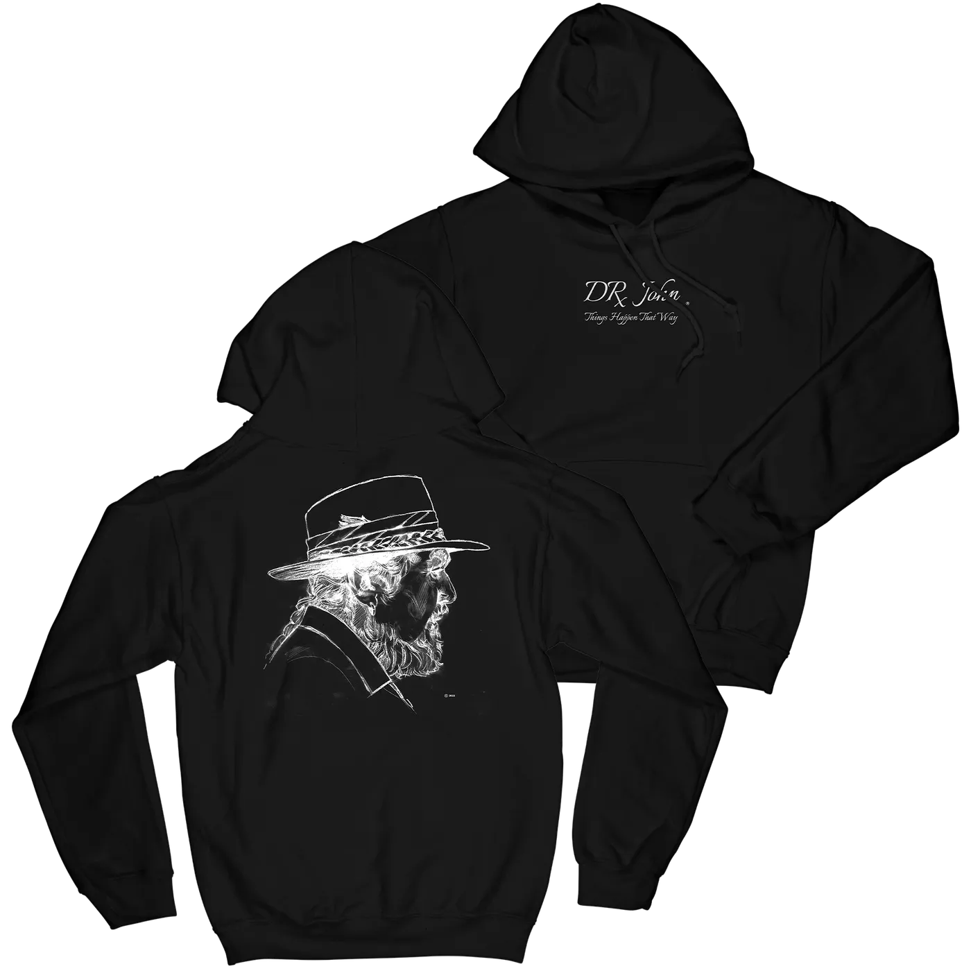 Dr. John Portrait Hoodie