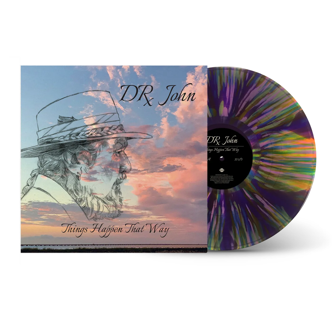 Dr. John "Things Happen That Way" Limited Edition Mardi Gras Splatter Vinyl