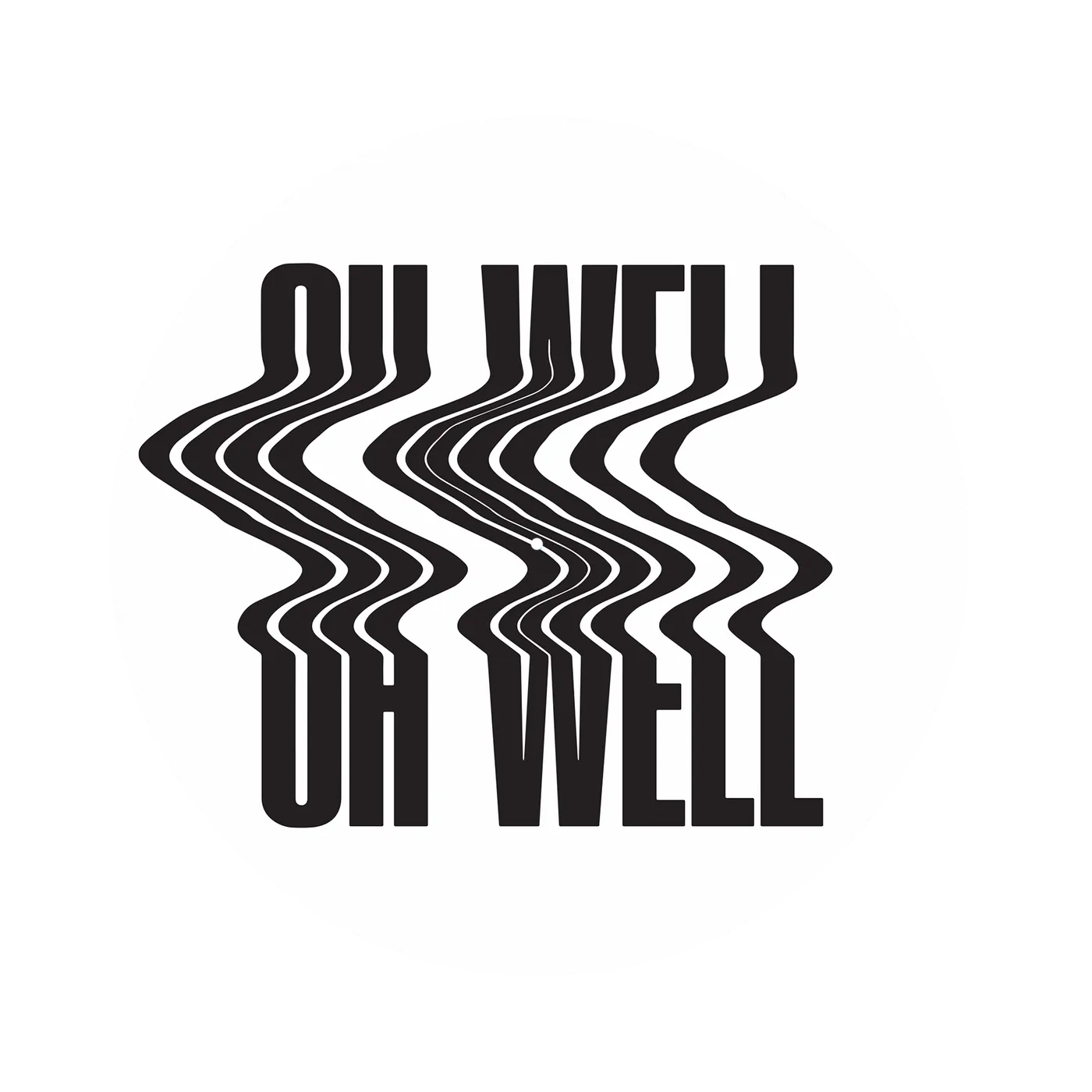 Ruston Kelly The Weakness "OH WELL" Turntable Slipmat