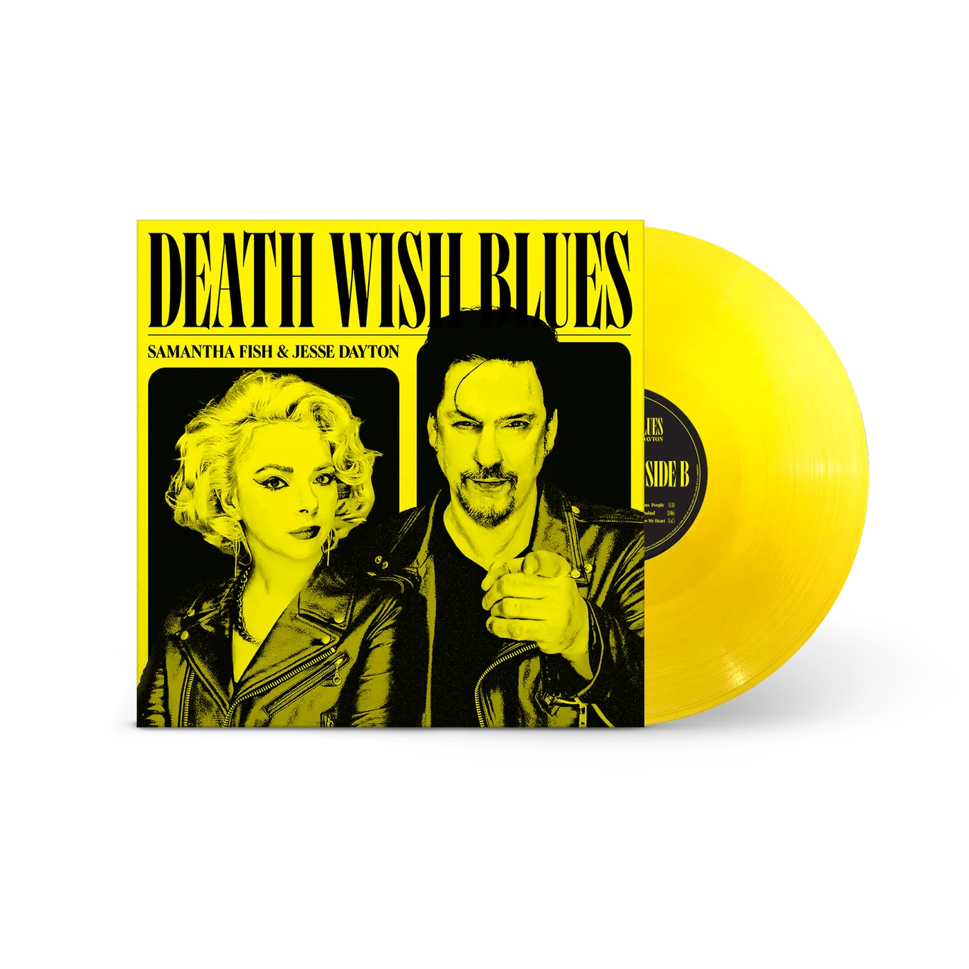 Samantha Fish Death Wish Blues Limited Edition Canary Yellow Vinyl