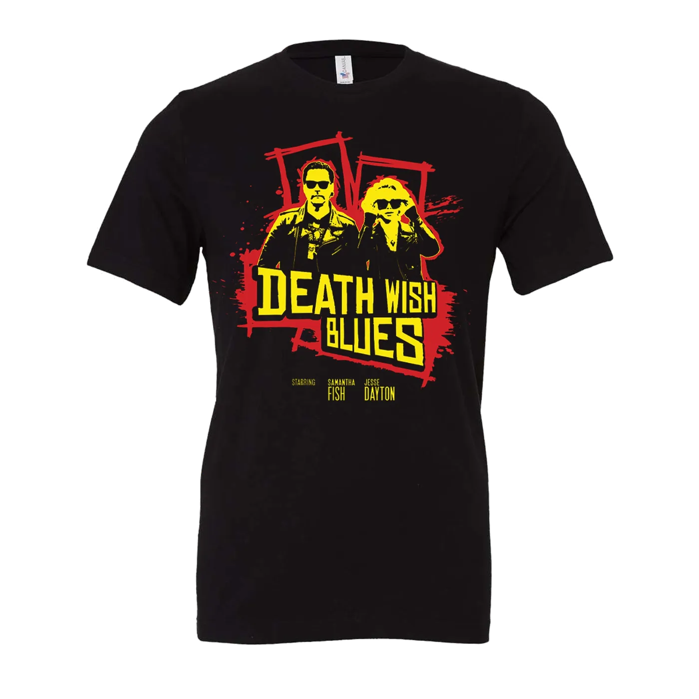 Samantha Fish Death Wish Blues Movie Poster Black Tee