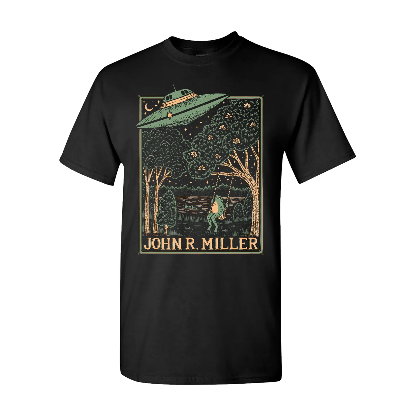 John R. Miller Heat Comes Down Frog Tee