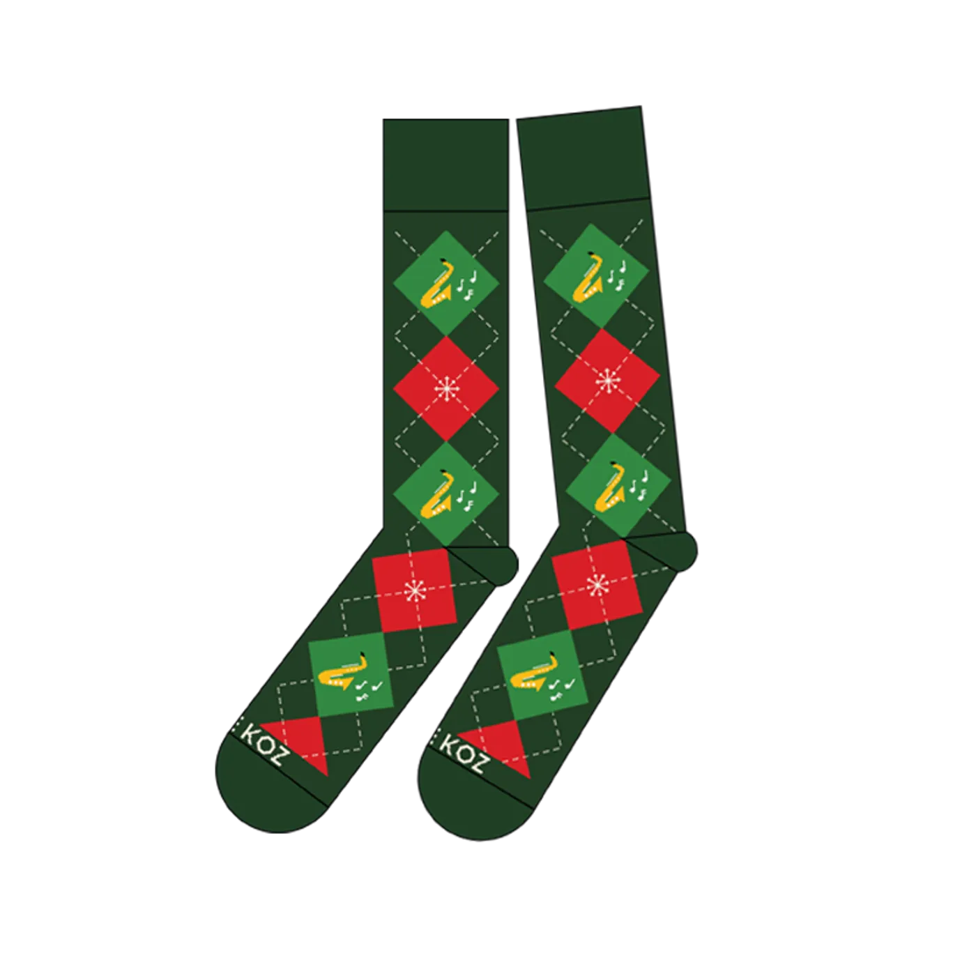 Dave Koz Holiday Cotton Socks
