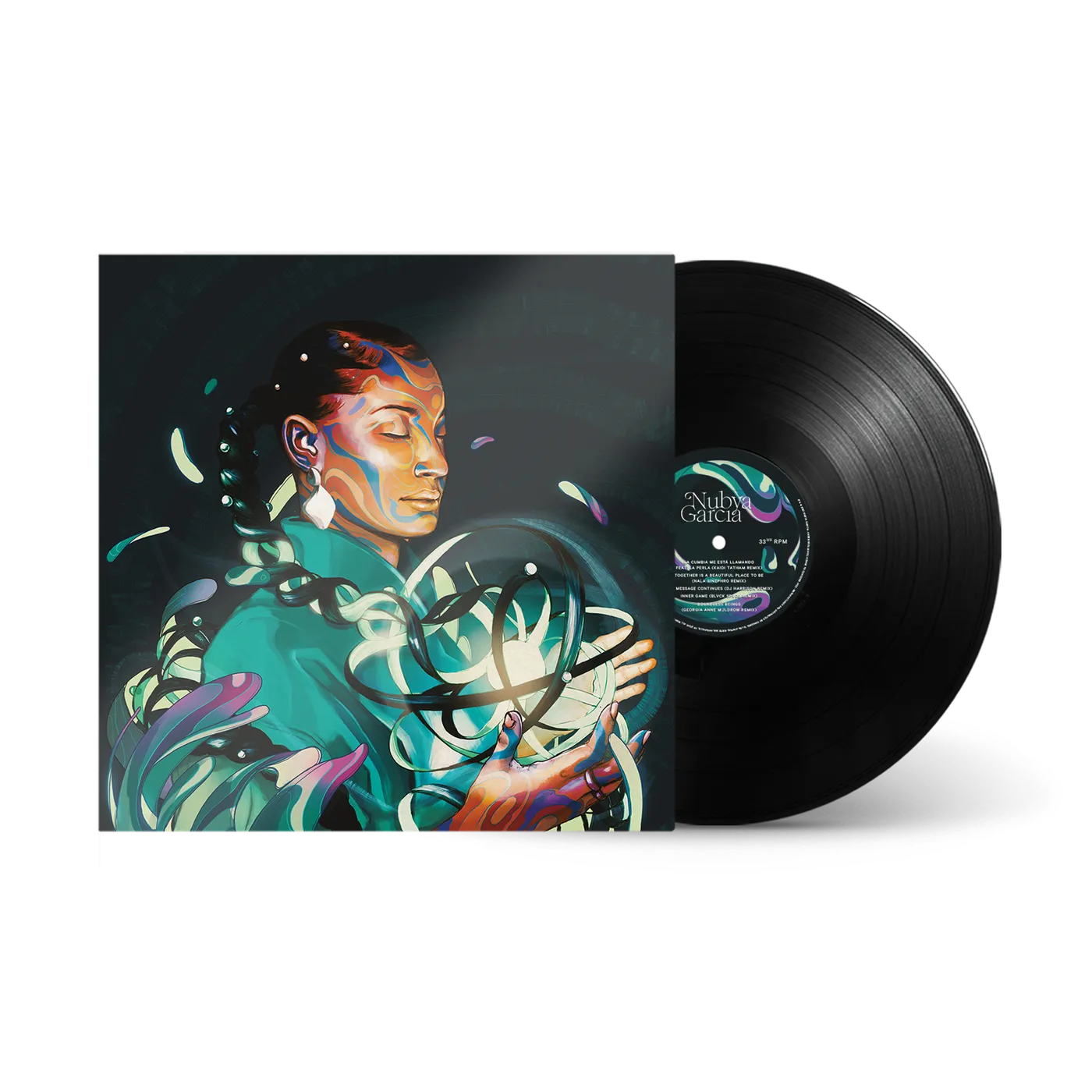 Nubya Garcia "SOURCE ⧺ WE MOVE" BLACK VINYL