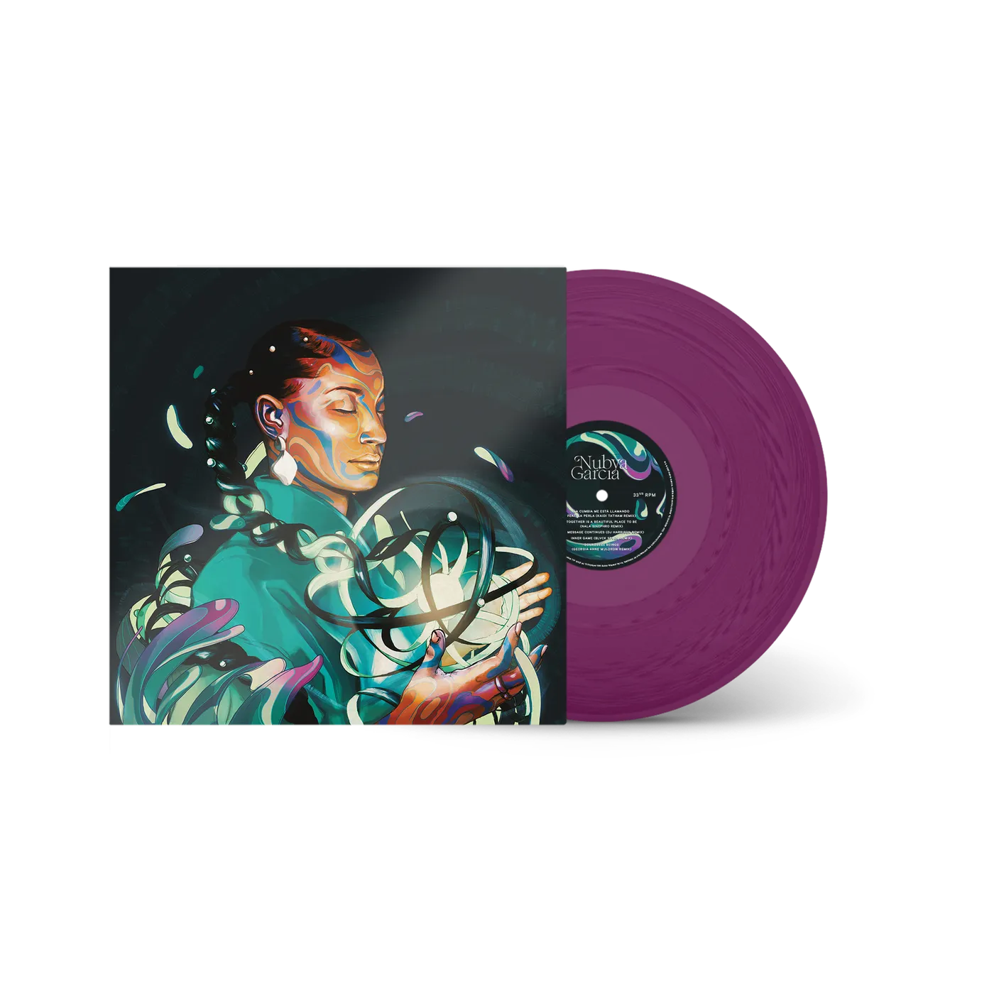 Nubya Garcia "SOURCE ⧺ WE MOVE" MAROON VINYL