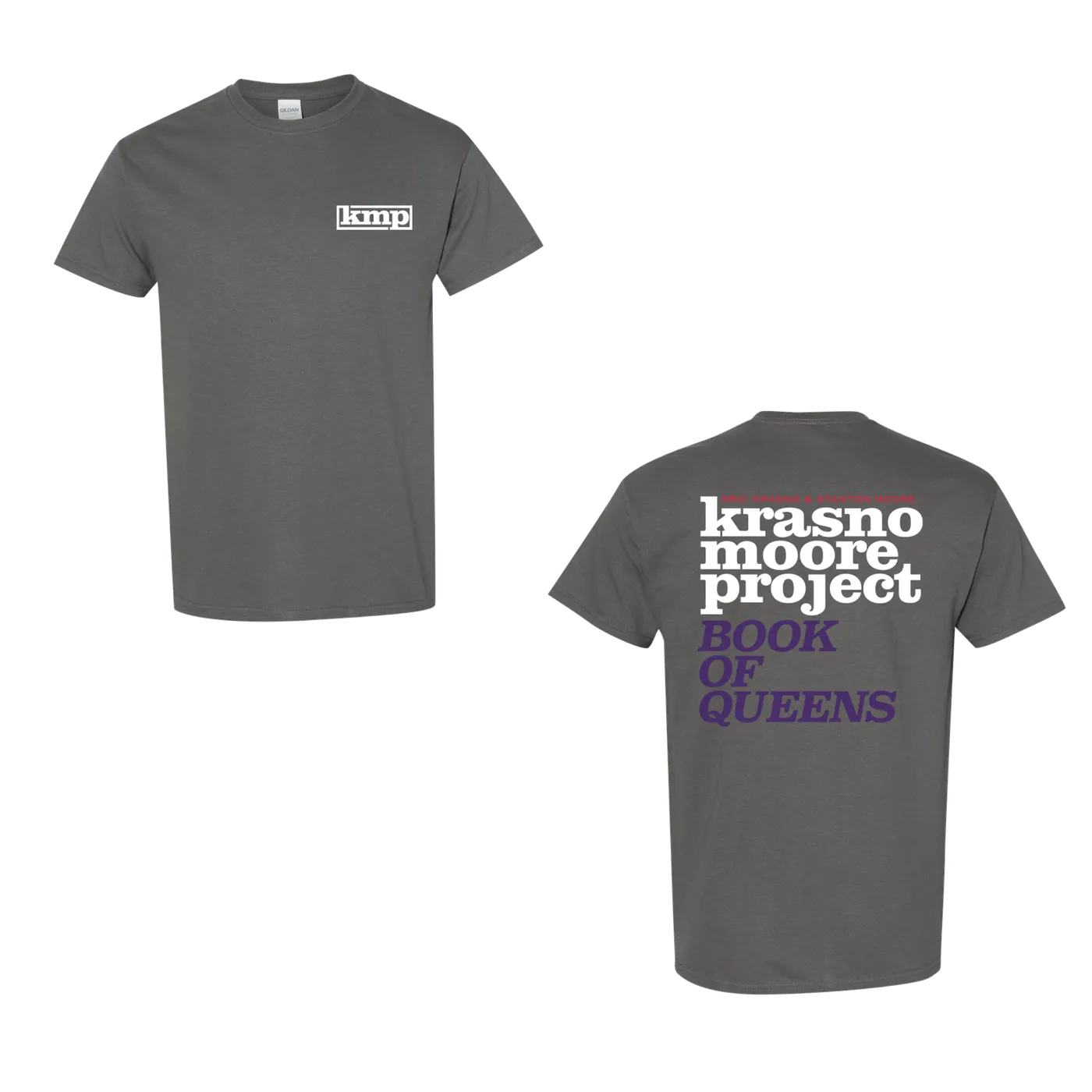 Eric Krasno Book Of Queens Grey Tee