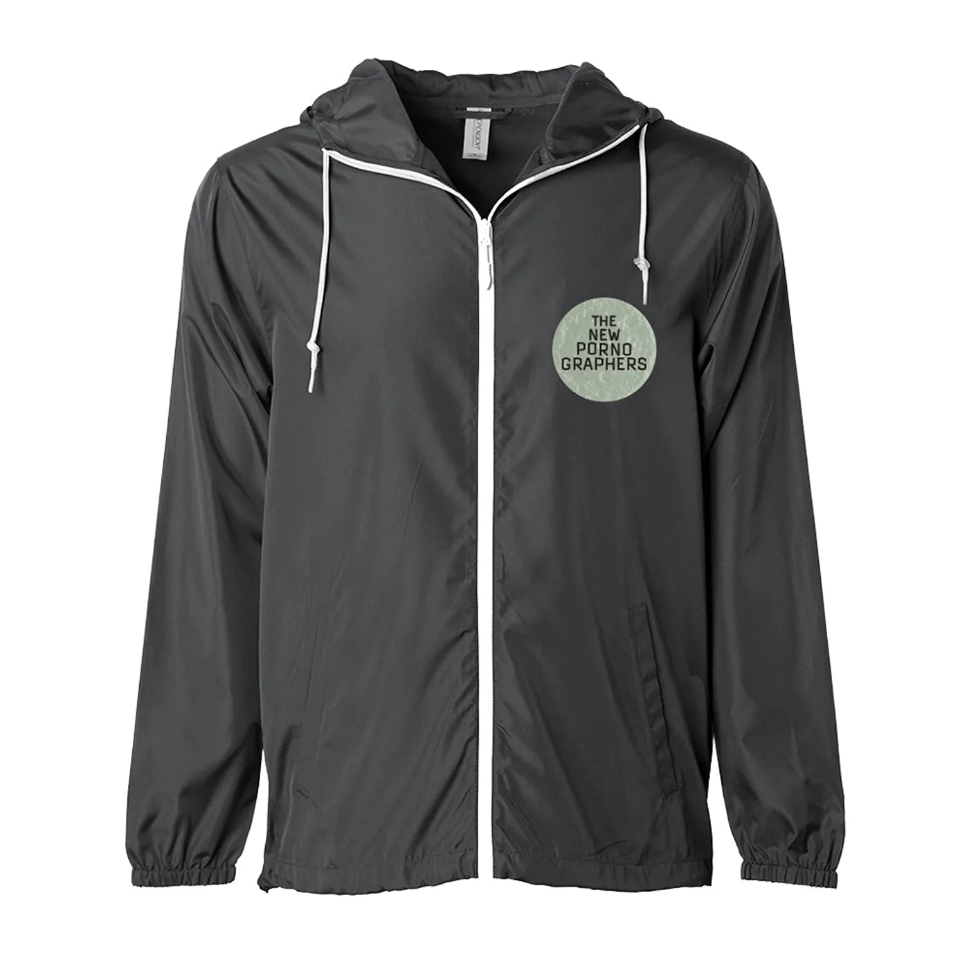 The New Pornographers Black Windbreaker