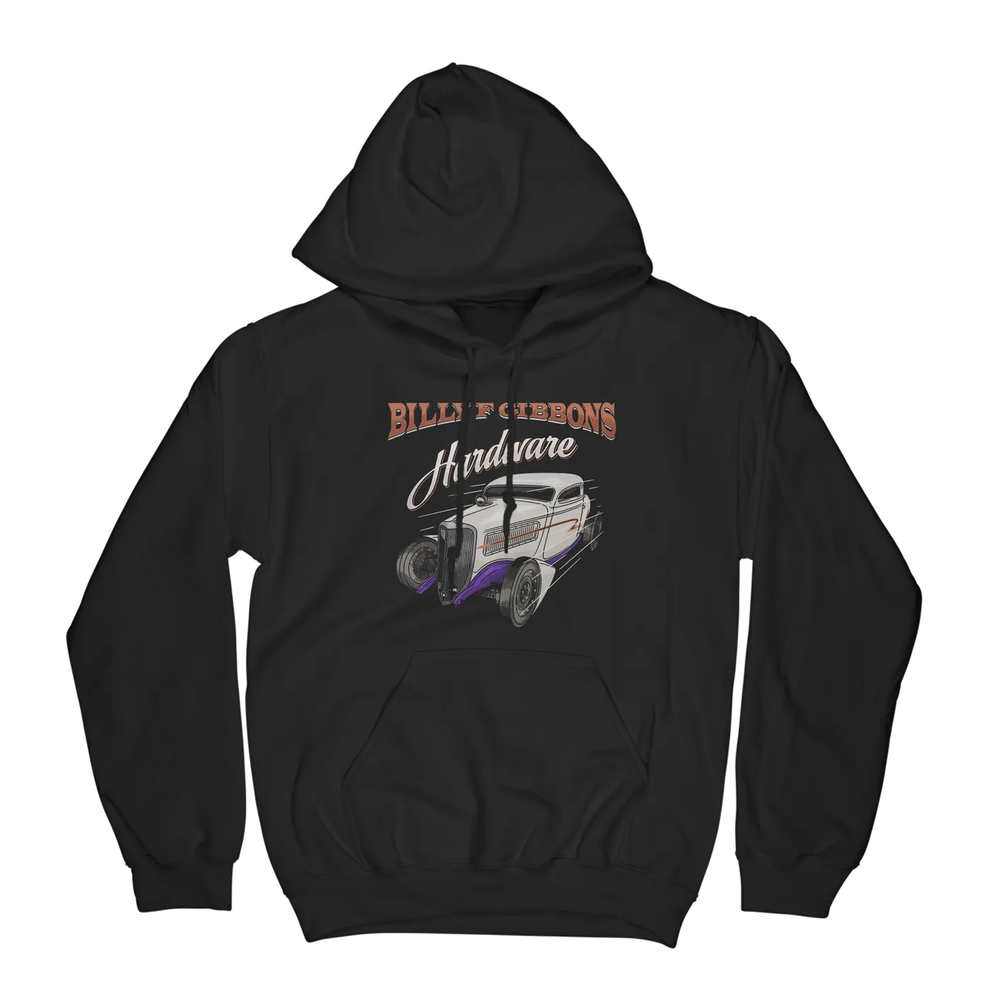 Billy Gibbons Hardware Album Cover Black Hoodie