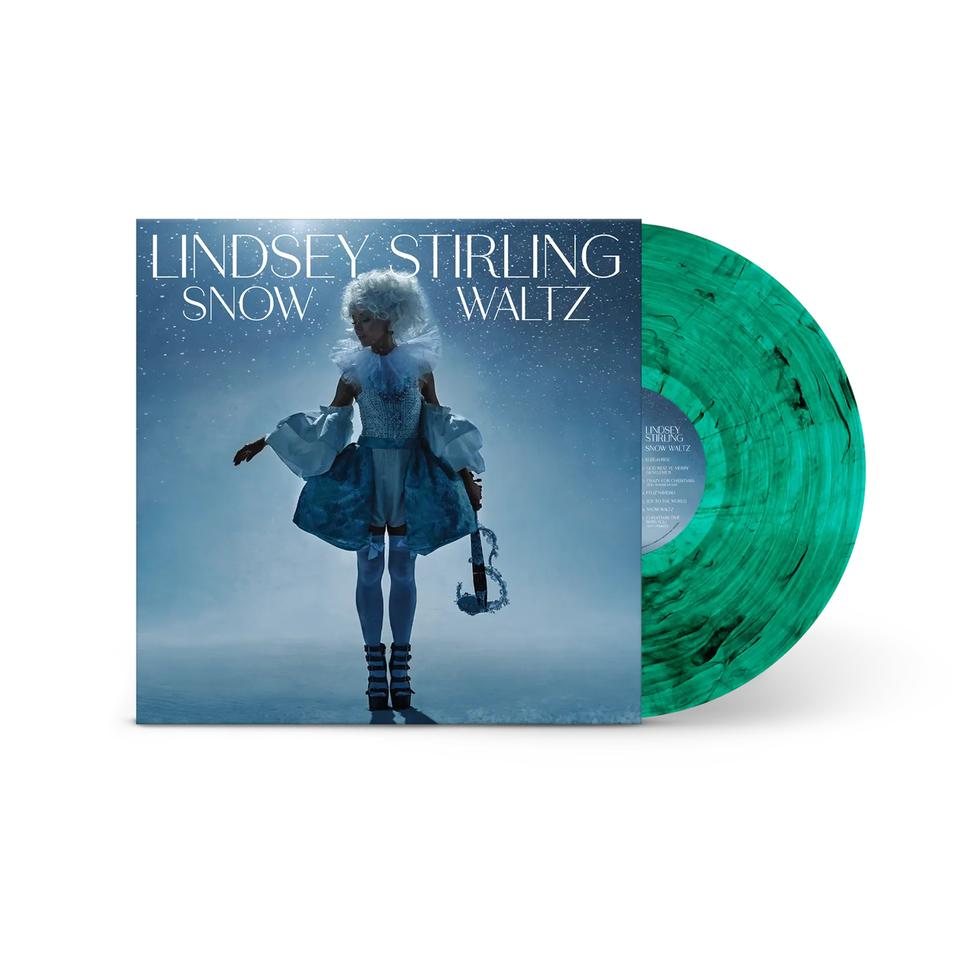 Lindsey Stirling Snow Waltz Limited Edition Green/Black Vinyl