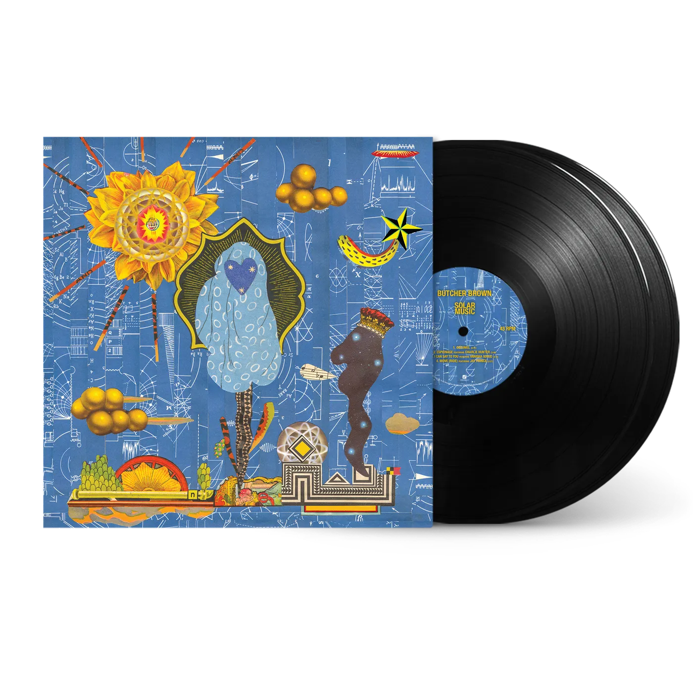 Butcher Brown Solar Music 2XLP Black Vinyl