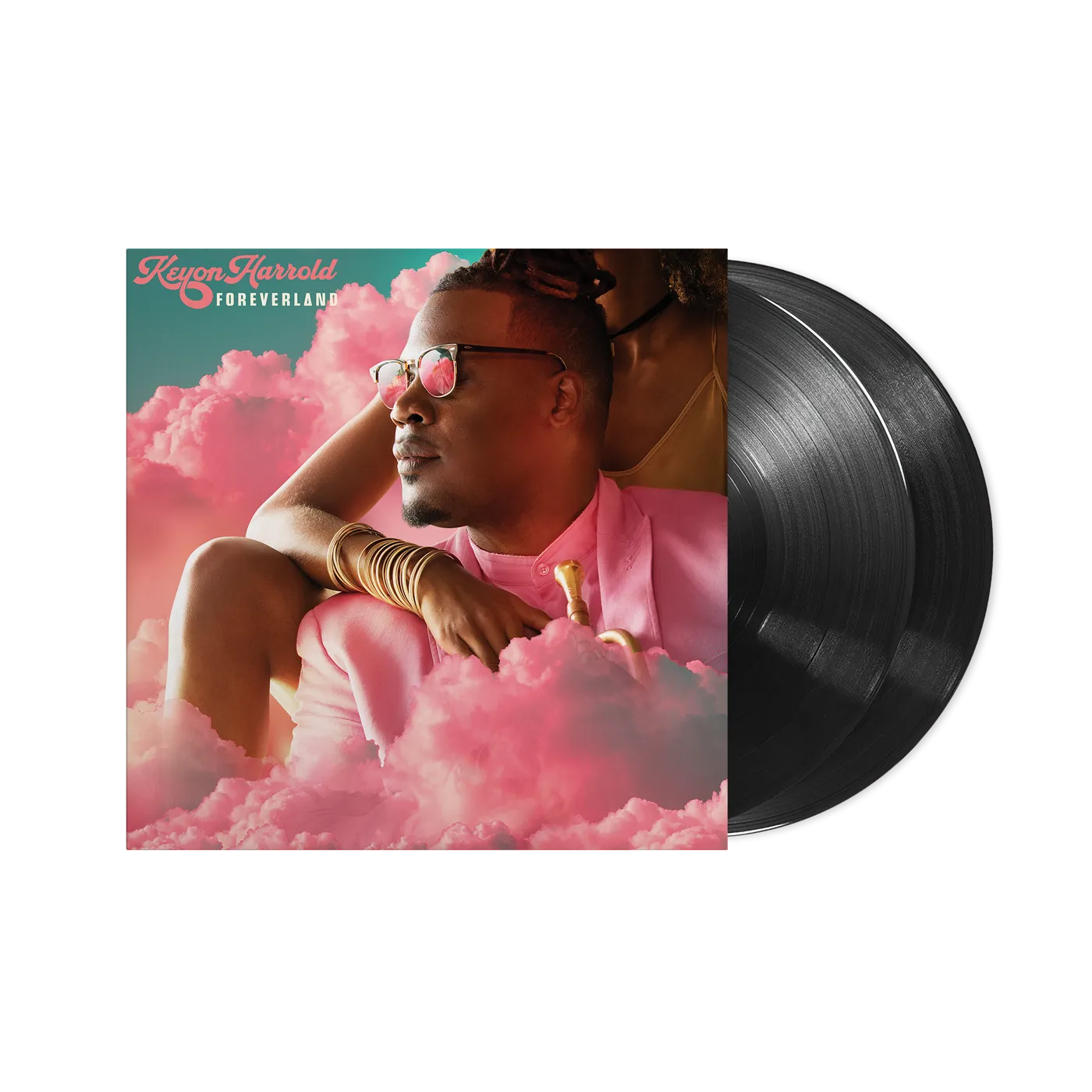 Keyon Harrold Foreverland SIGNED Black 2xLP