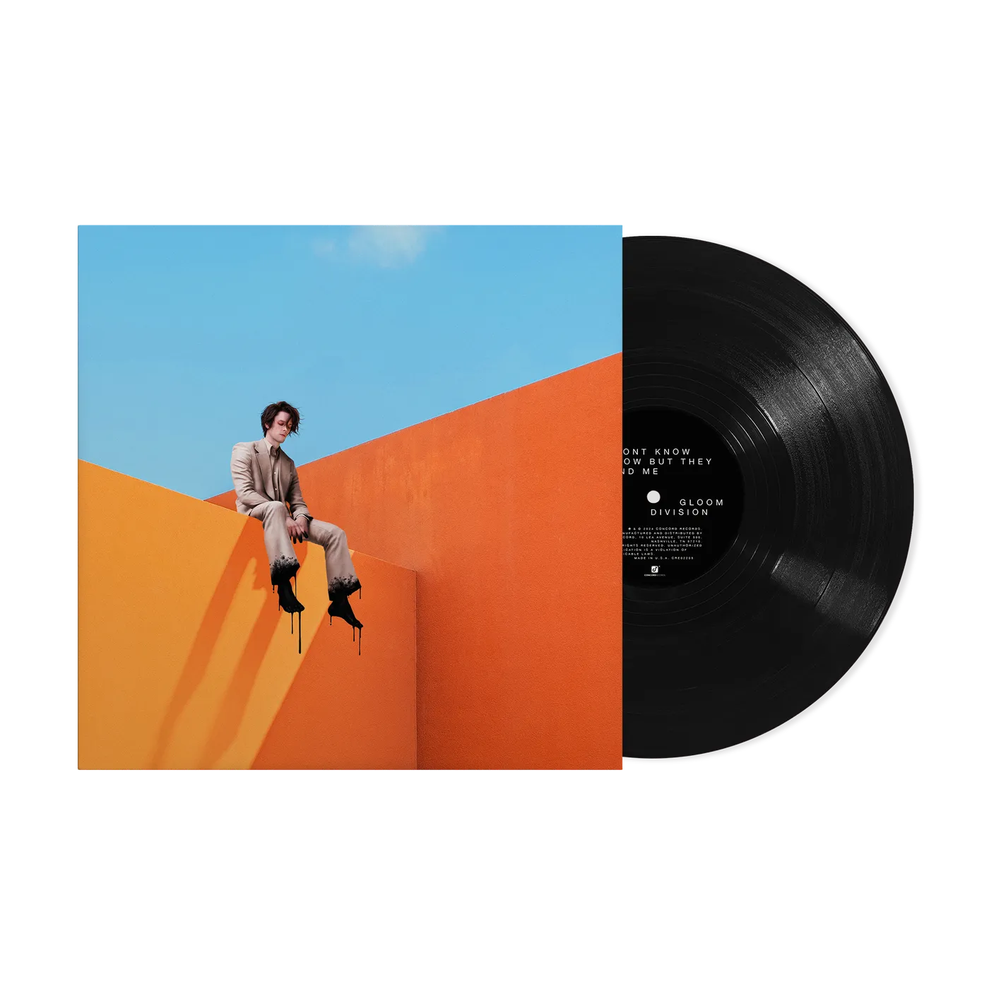 I DONT KNOW HOW BUT THEY FOUND ME Gloom Division Black Vinyl