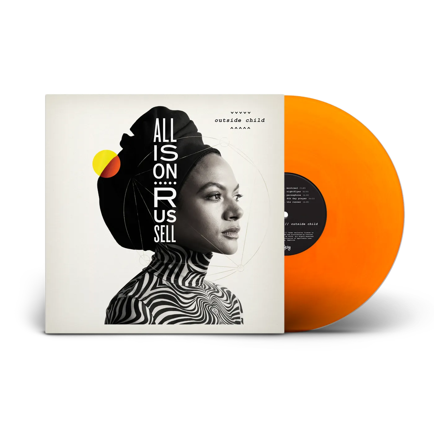Allison Russell Outside Child 180 gram Orange Vinyl