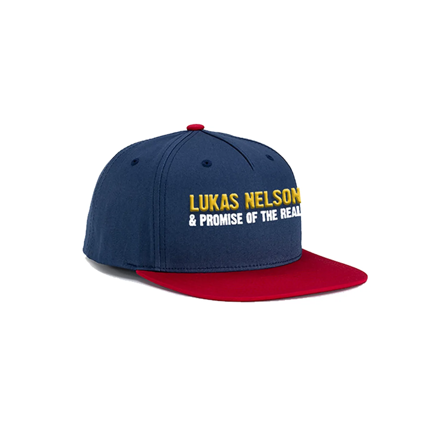 Lukas Nelson and Promise of the Real Red/Navy Embroidered Snapback