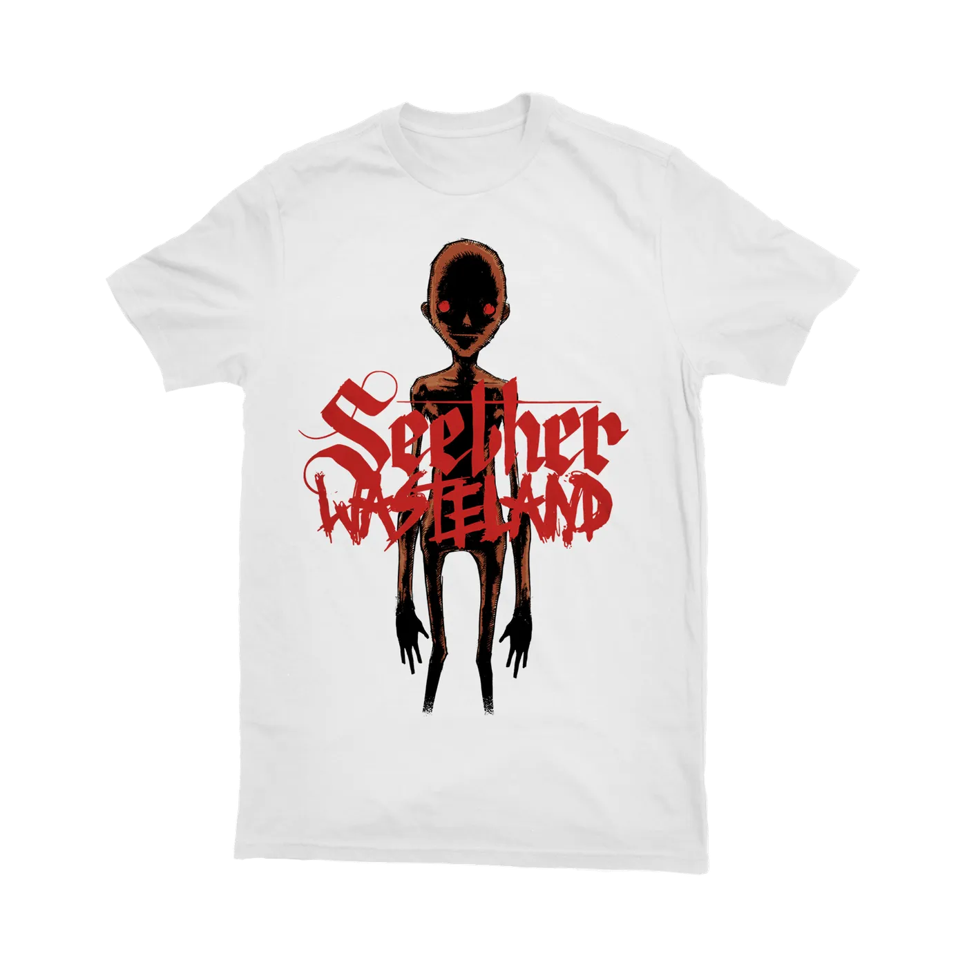 Seether Wasteland White T-Shirt