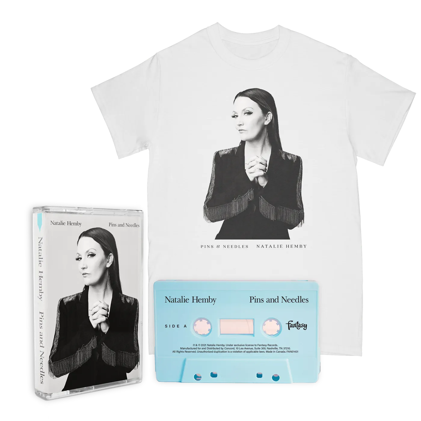 Natalie Hemby Pins And Needles Album + T-Shirt Bundle