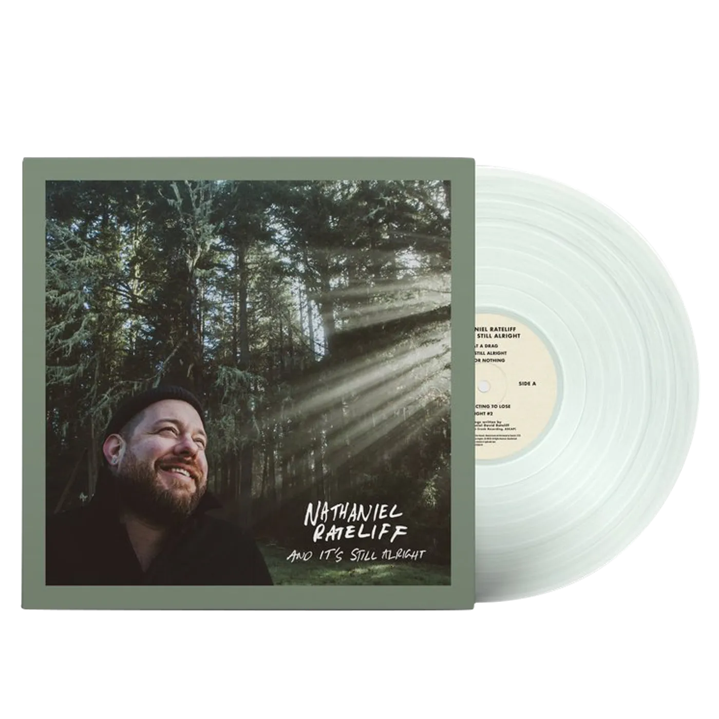 Nathaniel Rateliff And It's Still Alright Coke Bottle Clear Vinyl 180 LP