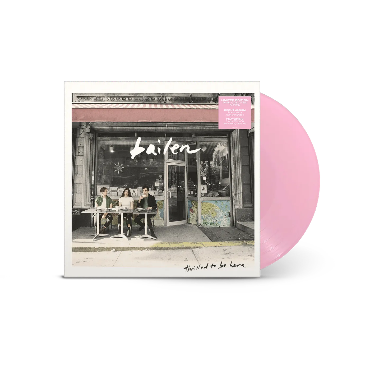 BAILEN Thrilled To Be Here Baby Pink Colored Vinyl LP