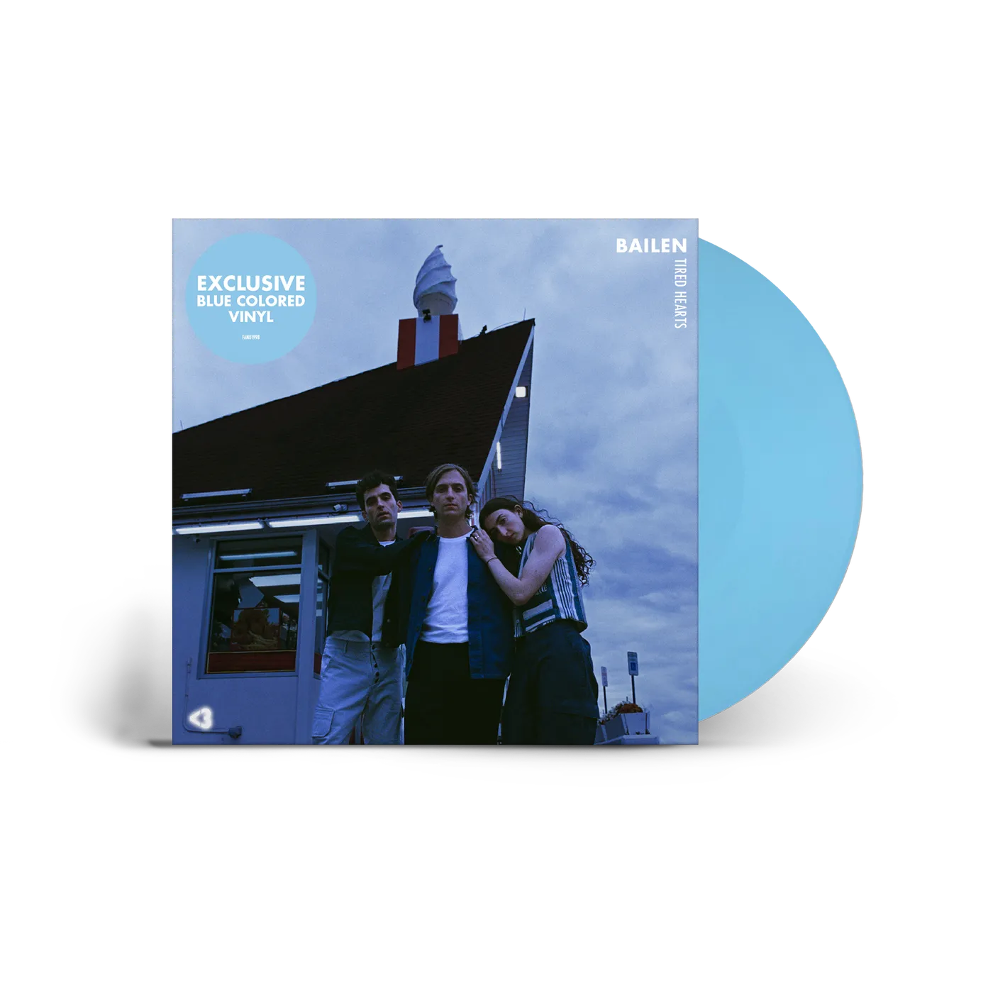 BAILEN Tired Hearts Baby Blue Vinyl LP