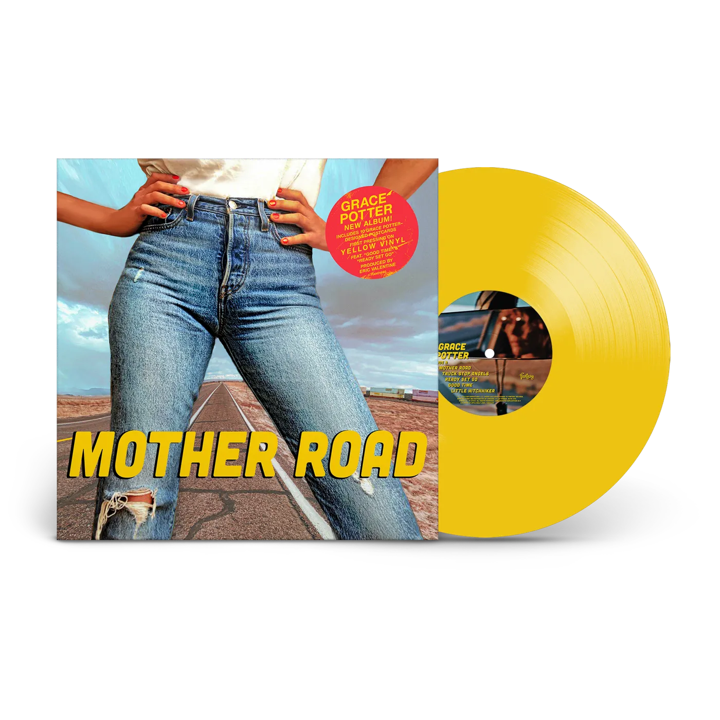 Grace Potter Mother Road Yellow Colored Vinyl LP