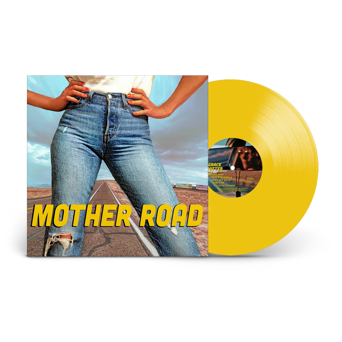 Grace Potter Mother Road Yellow Colored Vinyl LP