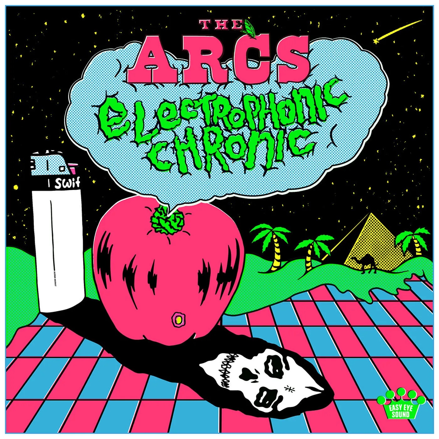 The Arcs Electrophonic Chronic Enamel Pin Pack