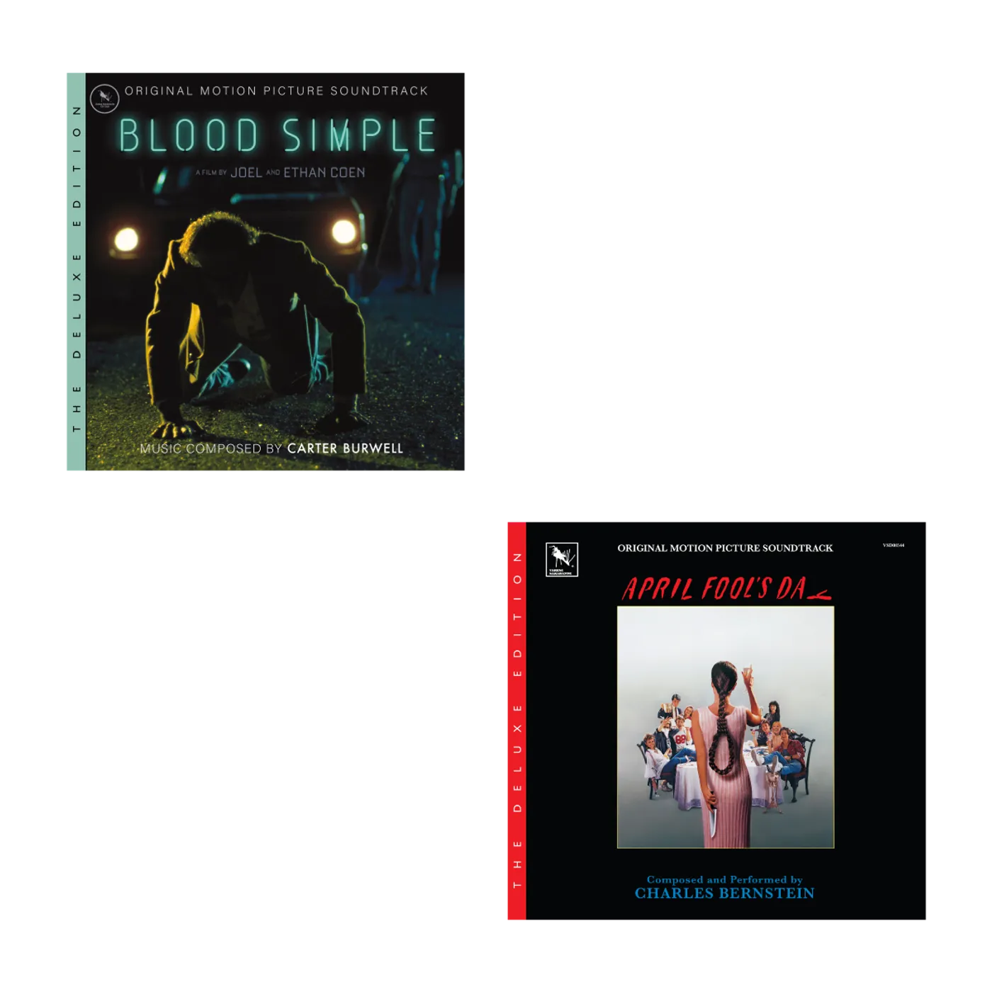 Charles Bernstein, Carter Burwell April Fools Day CD + Blood Simple CD Bundle