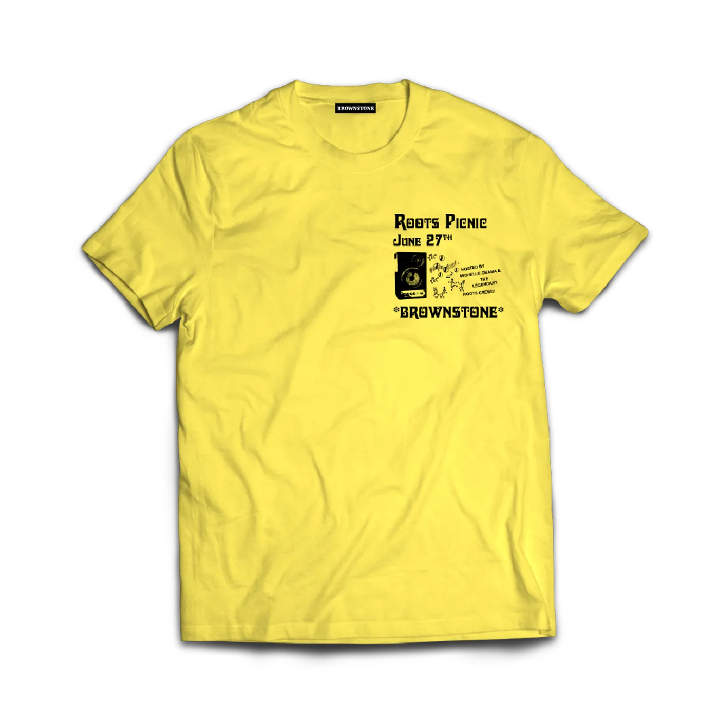 The Roots Picnic 2020 T-Shirt - Yellow