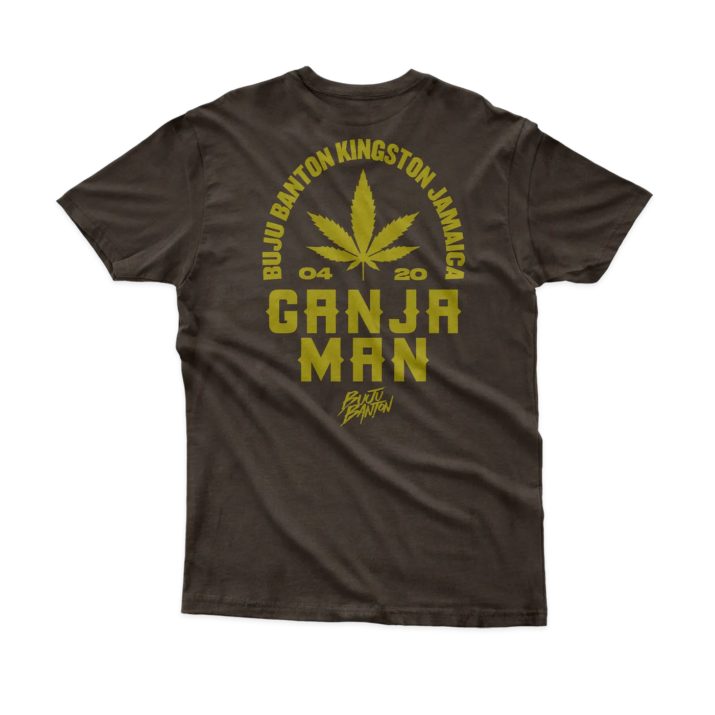 Buju Banton 4/20 Chocolate Ganja Man T-shirt