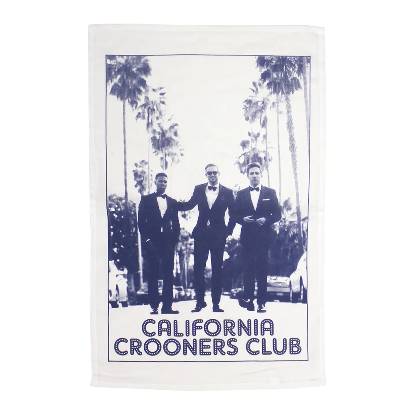 California Crooners Club Tea Towel
