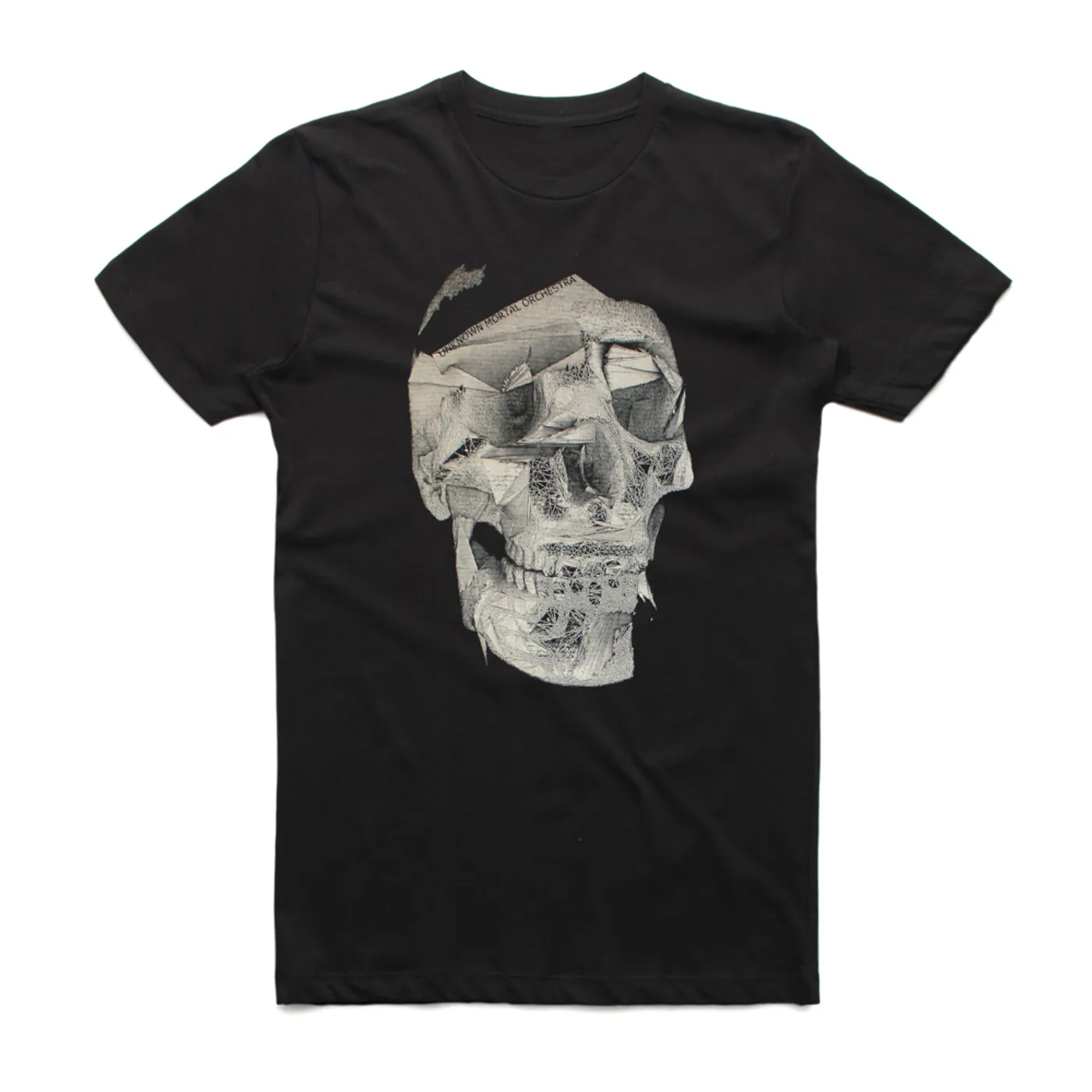 Unknown Mortal Orchestra Skull Black Tshirt