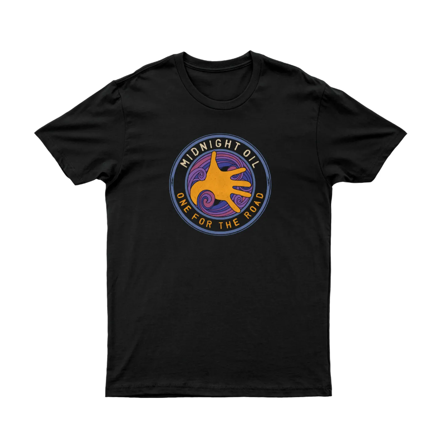 Midnight Oil “One for the Road” – Melbourne BLACK TSHIRT
