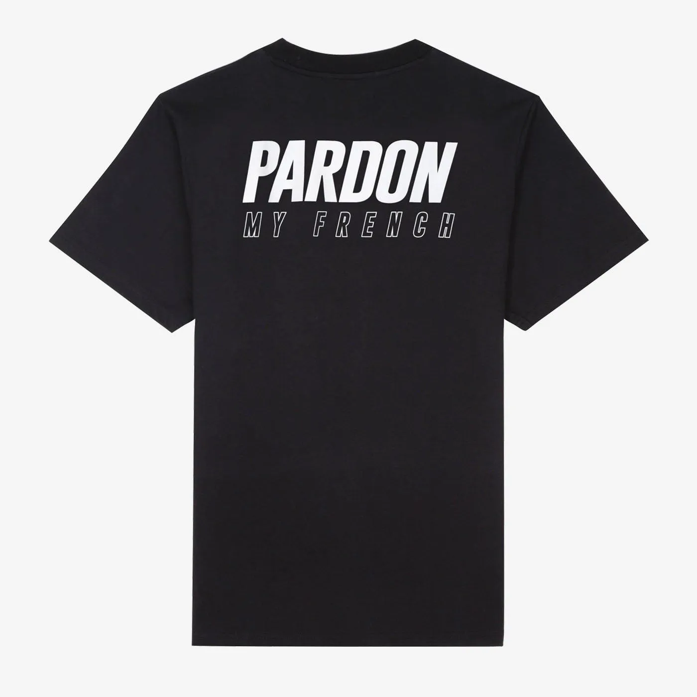 TSHIRT PARDON MY FRENCH NEW LOGO NOIR