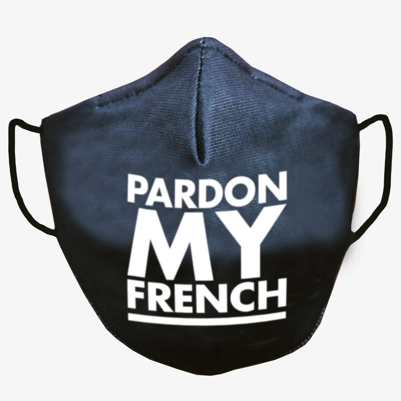 MASQUE PARDON MY FRENCH NOIR CLASSIC LOGO