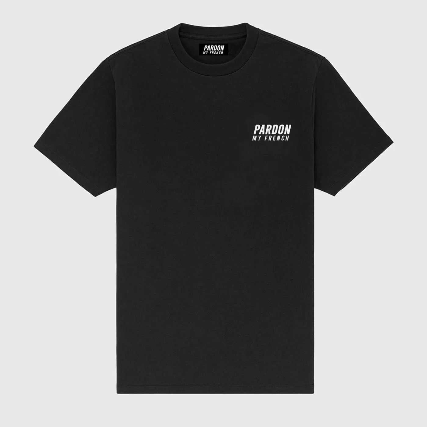 TSHIRT PARDON MY FRENCH NOIR