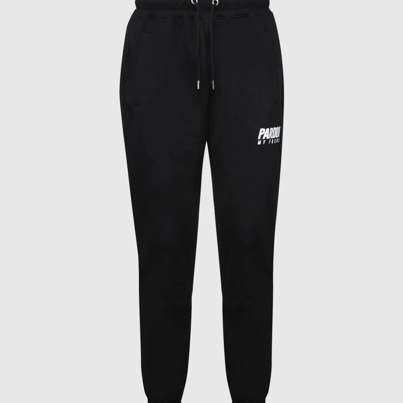 PANTALON PARDON MY FRENCH NOIR NEW LOGO