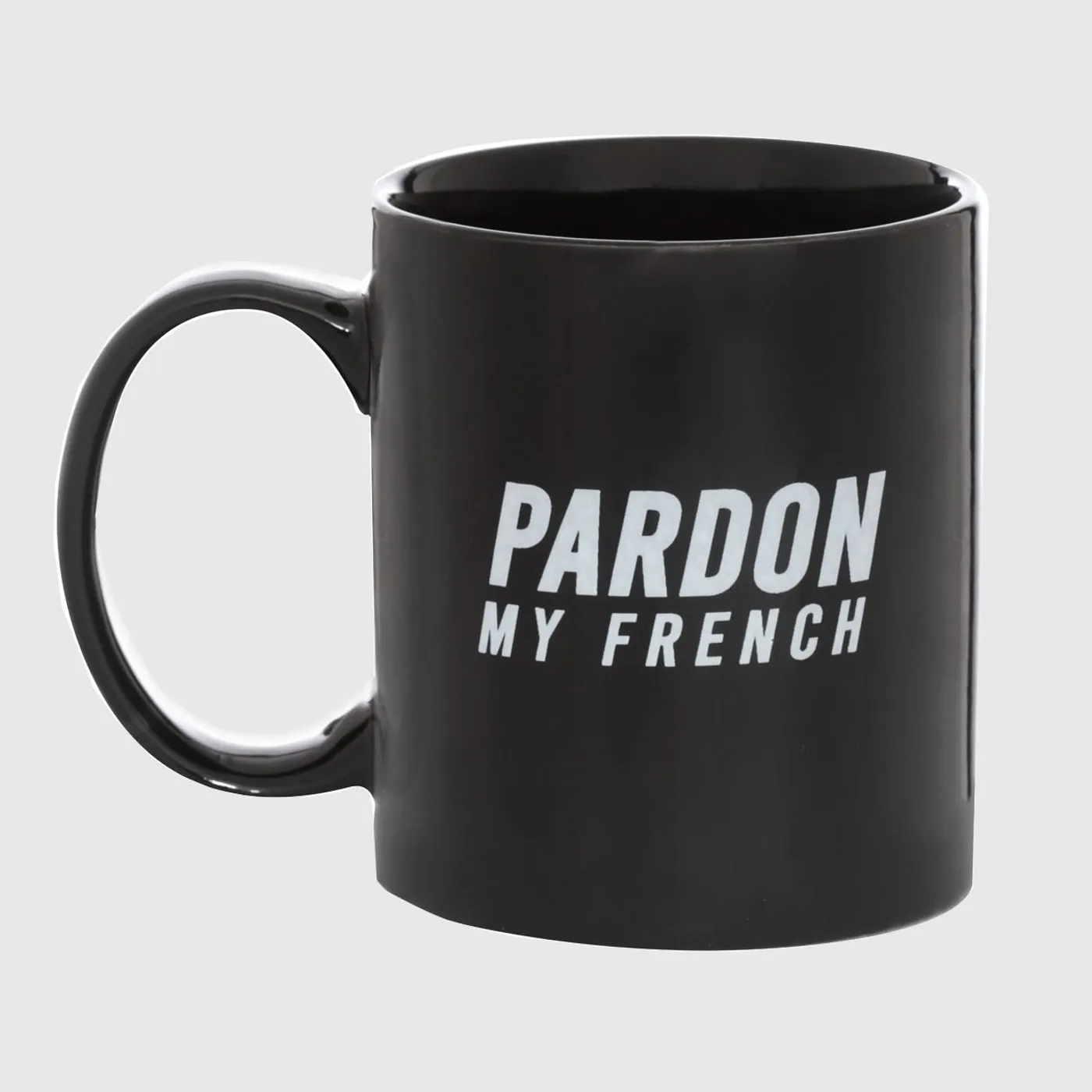 MUG NOIR PARDON MY FRENCH