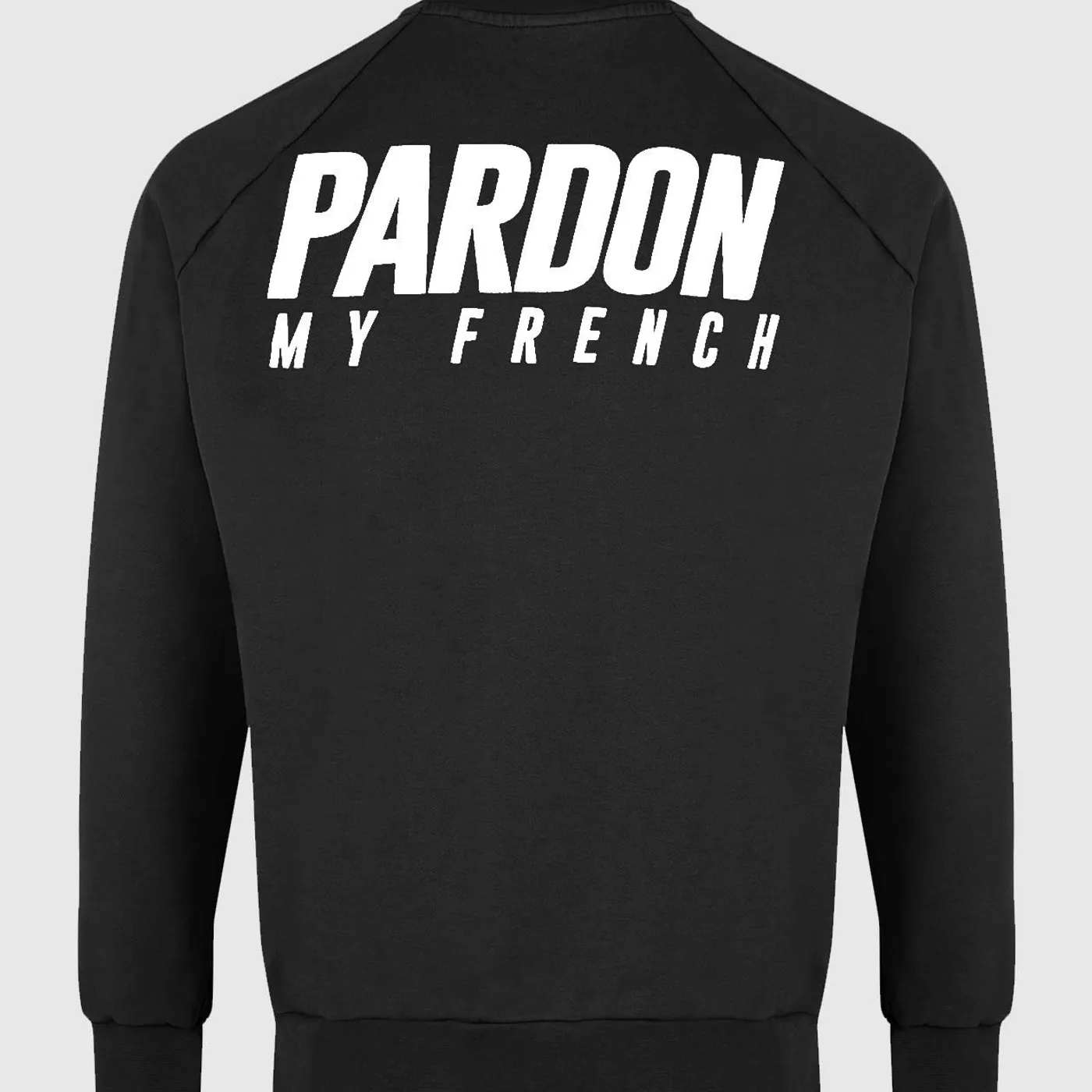 PULL CREWNECK PARDON MY FRENCH NOIR