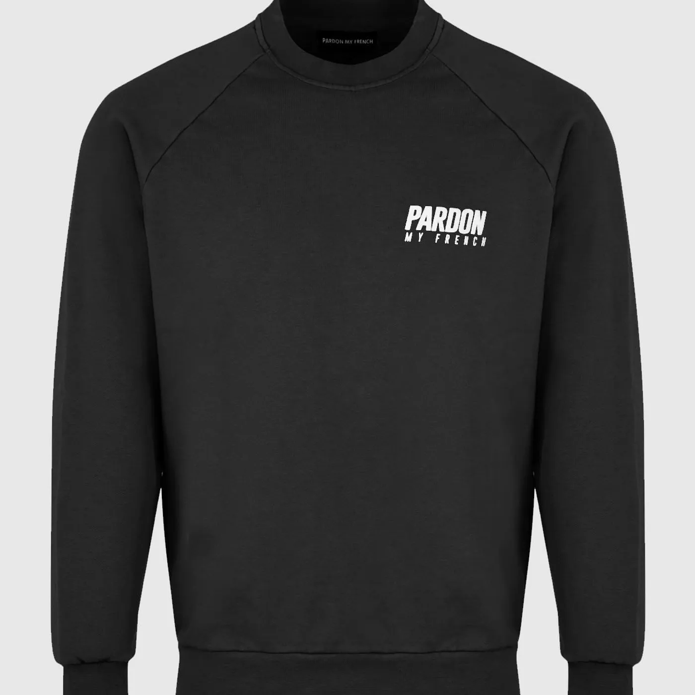 PULL CREWNECK PARDON MY FRENCH NOIR