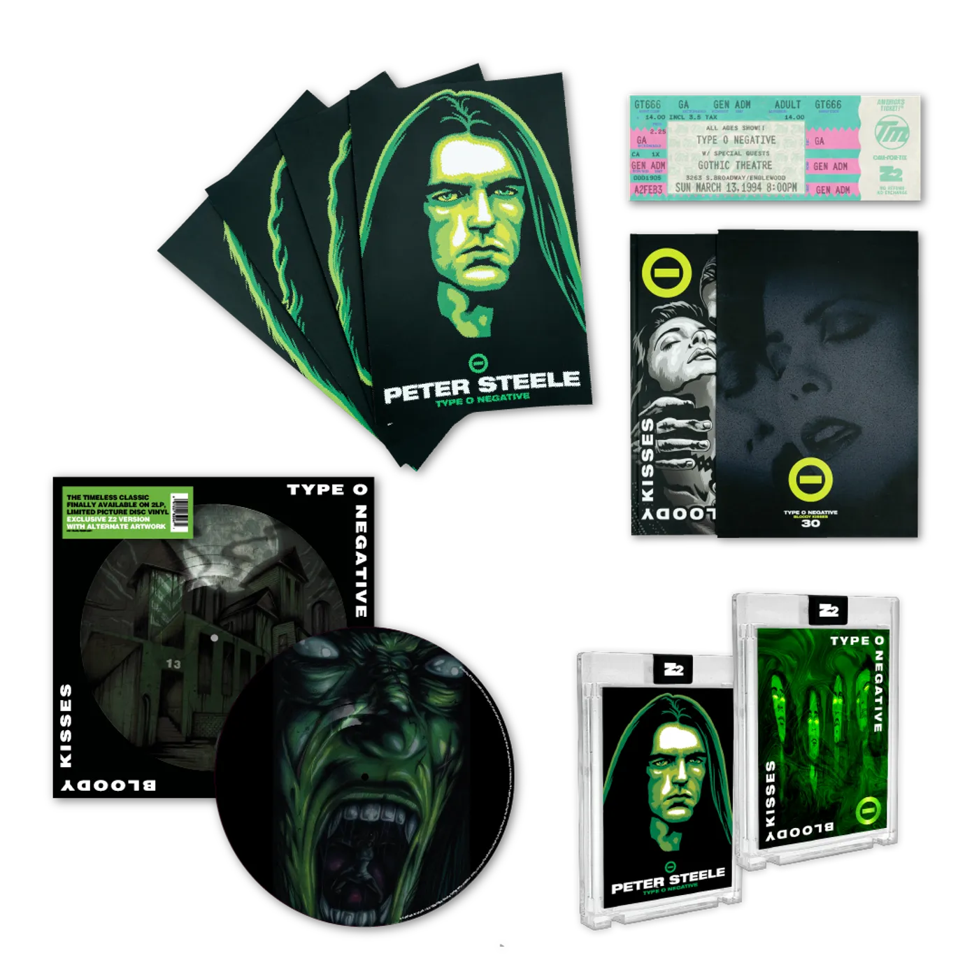 Type O Negative: Bloody Kisses 30 - Green Edition
